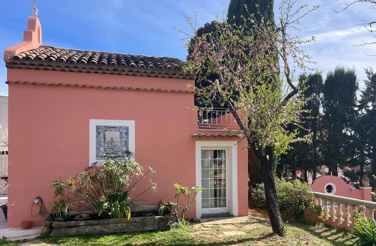 度假居 Chambre D'Hotes Duplex Le Petit Mas Nicois De La Villa Rose 尼斯